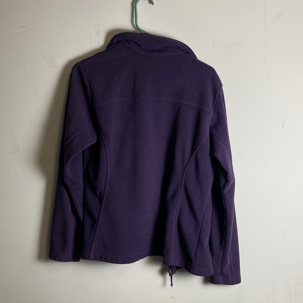 Columbia Women’s Purple Full-Zip Utility Fleece Jacket - Picture 3 of 4